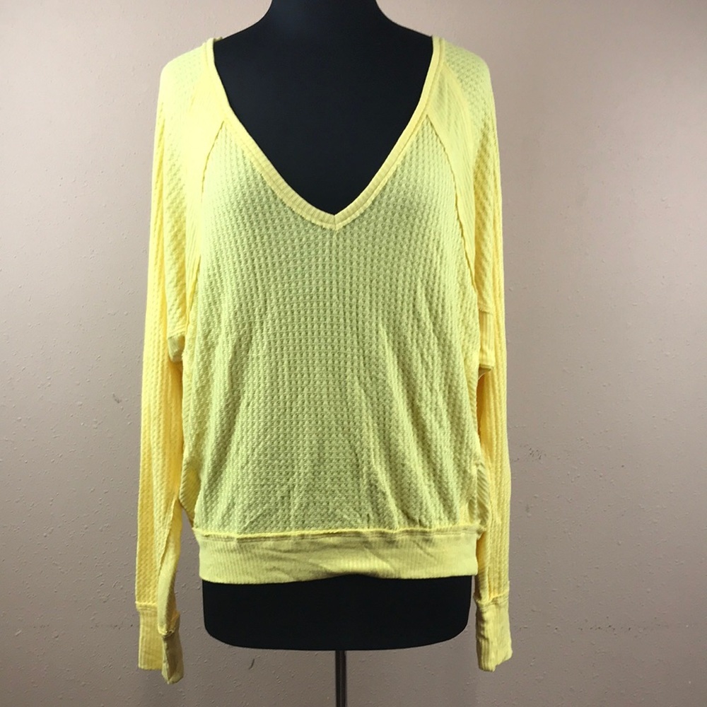 Free People Santa Clara Thermal Top, Size Small